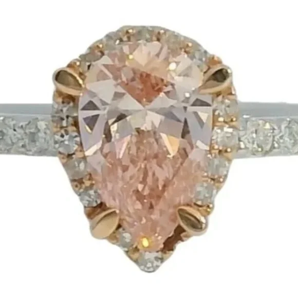 14K GOLD 1.50 CARAT DIAMOND RING - Picture 6 of 8